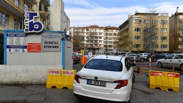 BELTAŞ otoparklarına yeni zamlı tarife