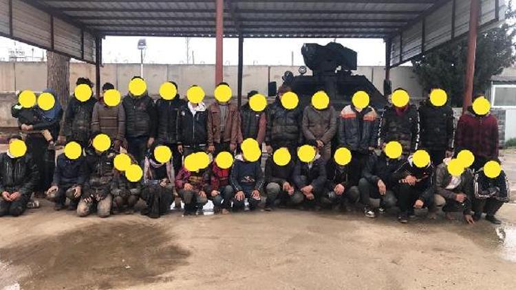 Kiliste 30 kaçak göçmen yakalandı