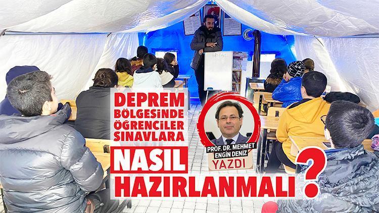 Deprem bölgesinde öğrenciler sınavlara nasıl hazırlanmalı