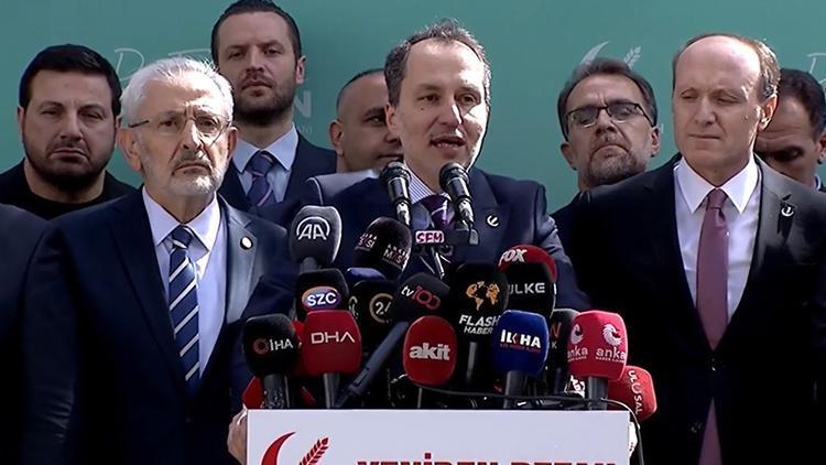 Yeniden Refah Partisi Genel Başkanı Erbakan:Hiçbir ittifaka dahil olmayacağız