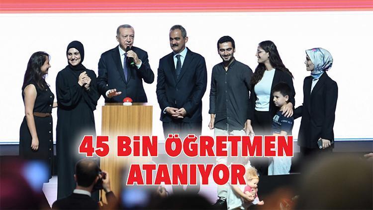 45 bin öğretmen atanıyor