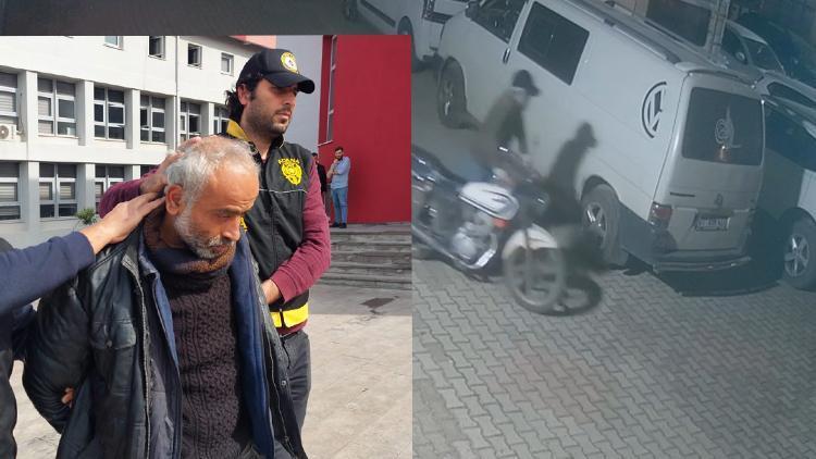 Adanada motosiklet hırsızlığından aranıyordu, klima çalarken yakalandı