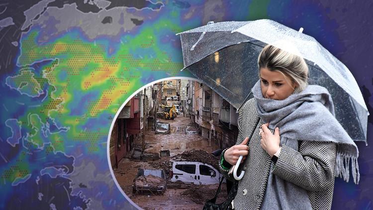 Son dakika... Meteorolojiden yeni uyarı: Ülke geneli yeni bir yağışlı sistemin etkisine giriyor