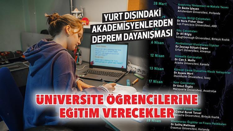 Üniversite öğrencilerine eğitim verecekler