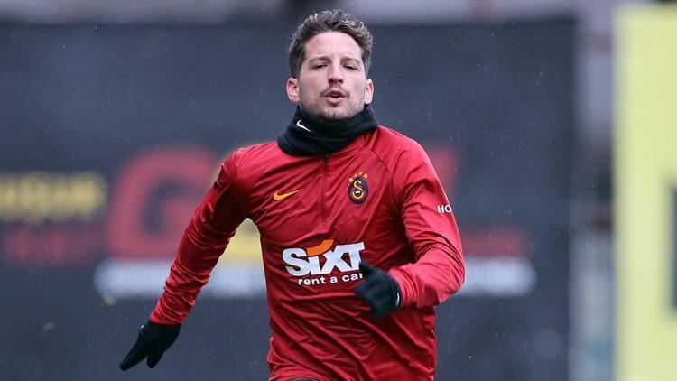 Galatasaray, Adana Demirspor maçının hazırlıklarına başladı Dries Mertens...