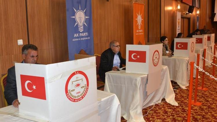 AK Partiden Adanada temayül yoklaması
