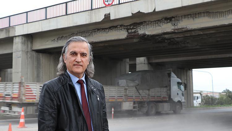 Prof. Dr. Çağataydan hasarlı köprü uyarısı