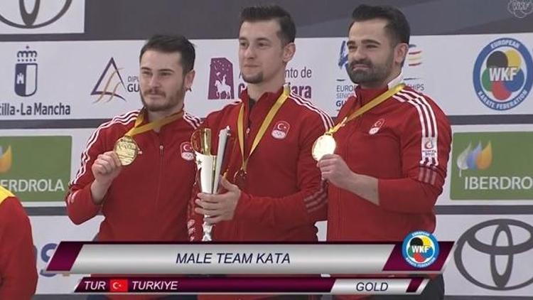 Erkek Kata Milli Takımımız Avrupa şampiyonu