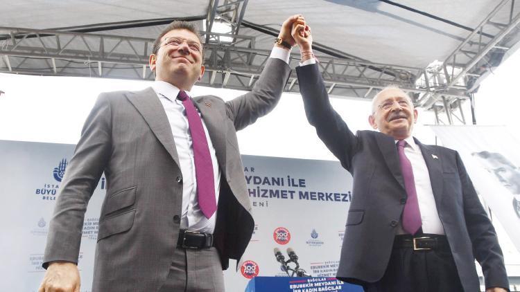 Kılıçdaroğlu ve İmamoğlundan İstanbul kucaklaşması