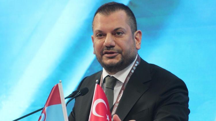 Trabzonspor Başkanı Ertuğrul Doğan: Lig devam ederken başka bir takımın hocasına talip olamayız