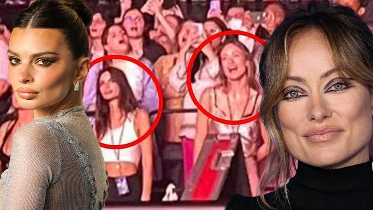 Emily Ratajkowski Harry Stylesla öpüşürken yakalanmıştı: İnternet 8 ay önceki konser fotoğraflarıyla sarsıldı