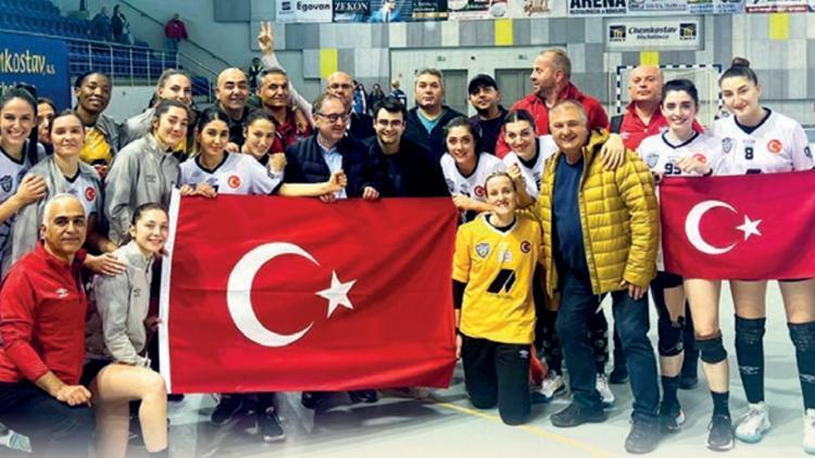 3 yılda sıfırdan Avrupa finaline Antalya Konyaaltı Belediyespor, Avrupa Kupası’nda şampiyonluğa çok yakın