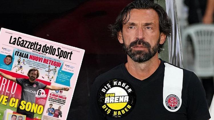 Andrea Pirlo, İtalyanlara içini döktü... Çarpıcı iddia: Beşiktaşı yazdılar