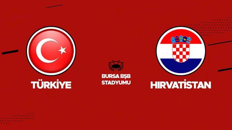 Milli maç hangi kanalda saat kaçta Türkiye Hırvatistan maçı ne zaman şifreli mi izlenecek İlk 11ler açıklandı İşte Türkiye milli maçı canlı yayın bilgisi