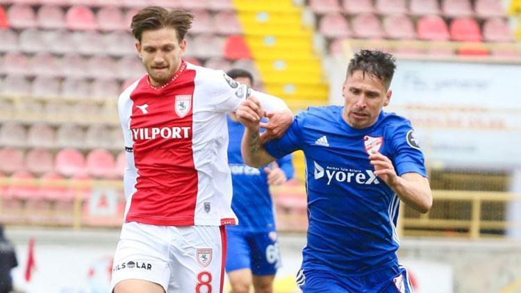 Boluspor - Samsunspor maçı sonrası gerginlik yaşandı