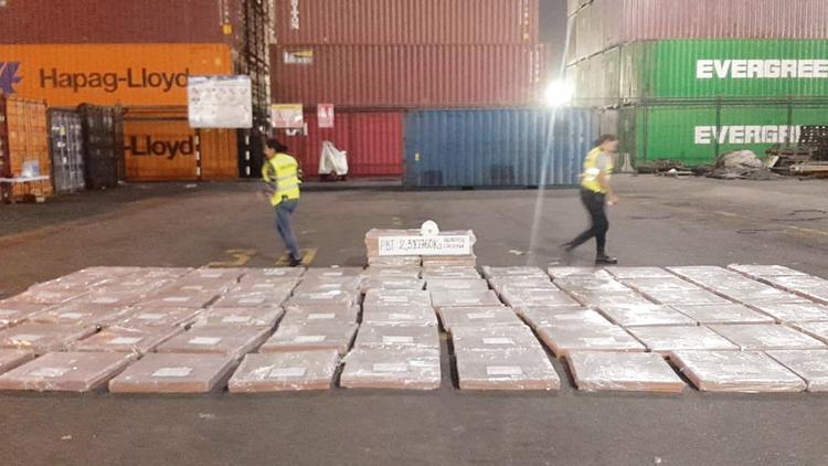Türkiye varışlı gemide 2.3 ton kokain yakalandı