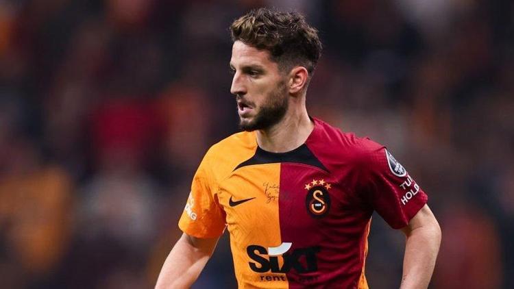 Galatasaray’da Dries Mertens, Adana Demirspor maçında sahada