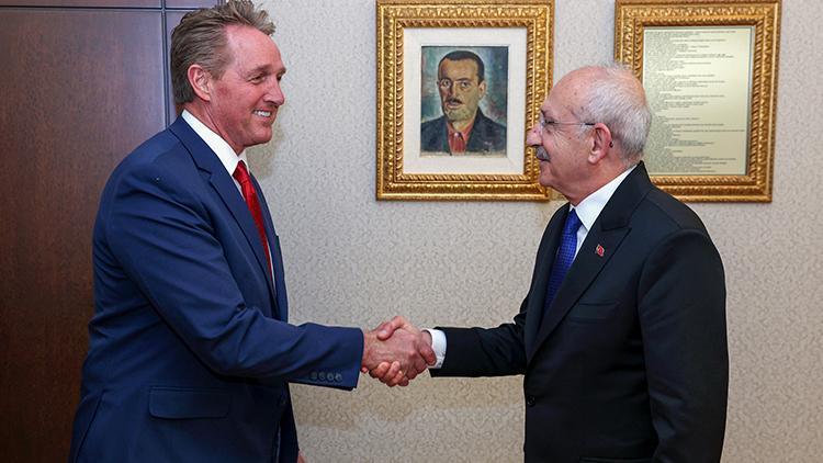 Kılıçdaroğlu, ABD Büyükelçisi Flake ile görüştü