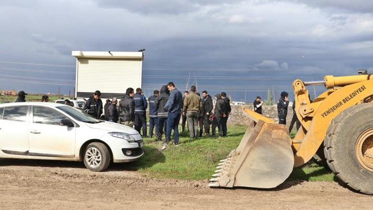 Diyarbakırda köyün ortak merasında kaçak yapı gerginliği