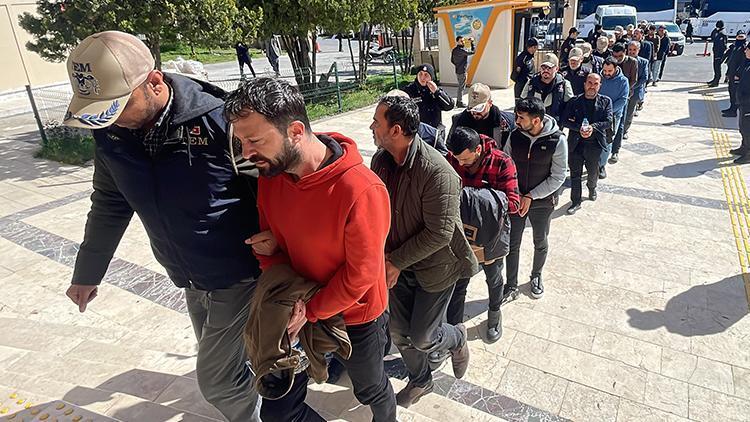 Şanlıurfada terör operasyonunda 23 tutuklama