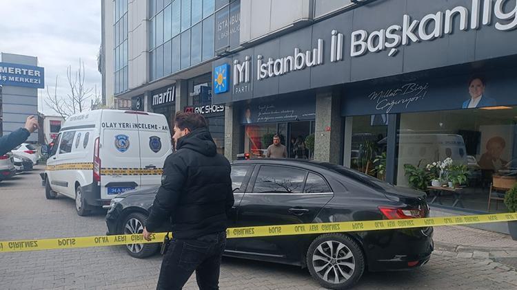 İYİ Parti il binasına saldırı... İstanbul Valiliğinden açıklama