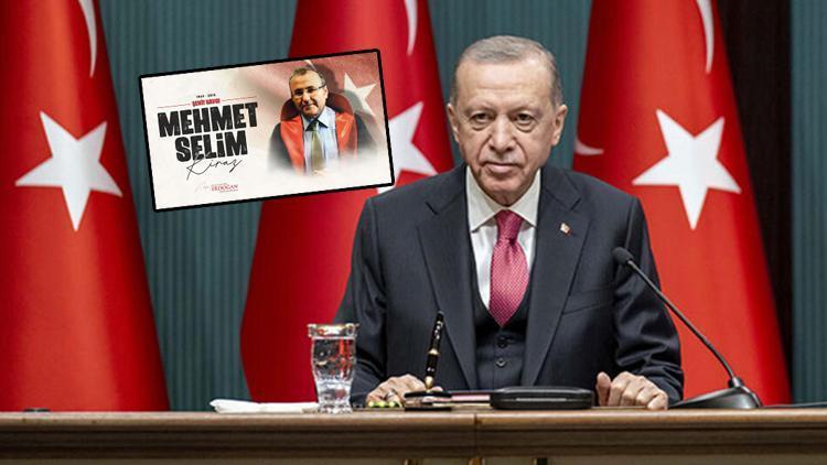 Cumhurbaşkanı Erdoğandan şehit savcı Mehmet Selim Kiraz paylaşımı