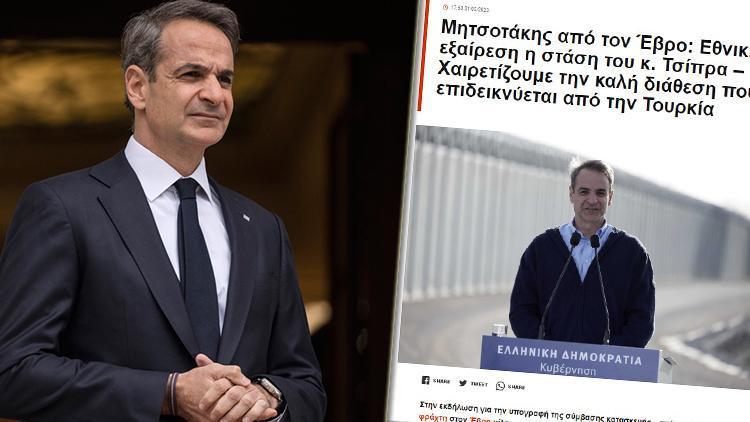 Miçotakisin seçim vaadi: Türk-Yunan sınırına duvar Dikkat çeken Türkiye mesajı