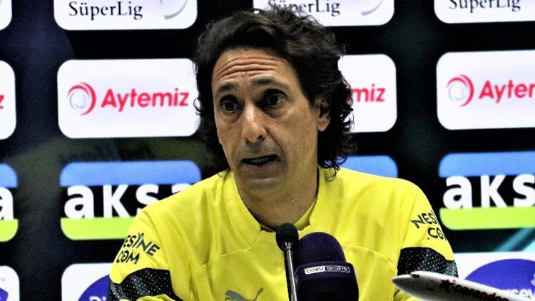 Fenerbahçe Yardımcı Antrenörü Joao De Deus: Galatasaray teknik direktörü...