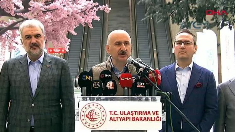 İstanbuldaki metro çalışmaları... Bakan Karaismailoğlu: Sadece yüzde 5i tamamlanan hattı bakanlık bitirdi