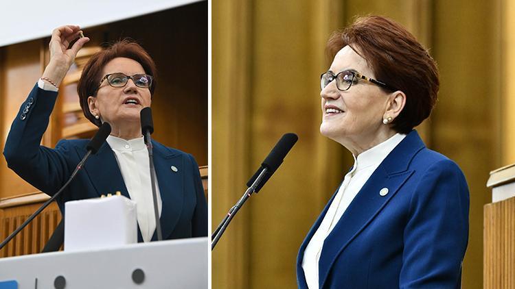 TBMMde kürsüden mermi atan Akşener: Bizi kurşun mu korkutacak