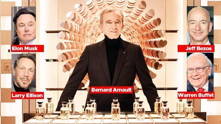 Lüksün patronu Bernard Arnault dünyanın en zengini