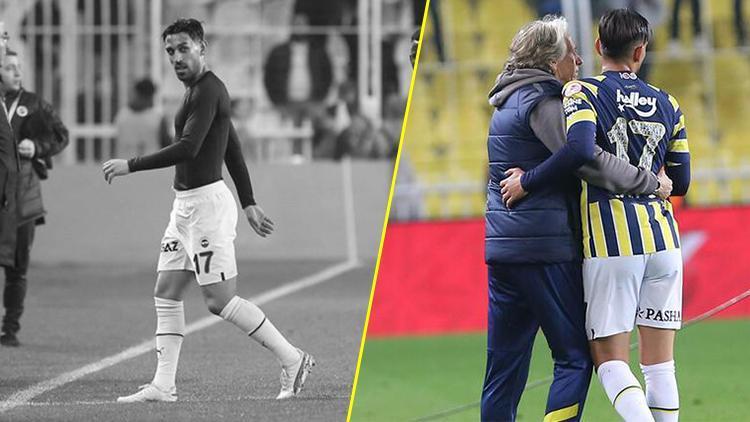 Fenerbahçe - Kayserispor maçında gergin anlar Jorge Jesus, İrfan Can Kahveciyi zor tuttu...