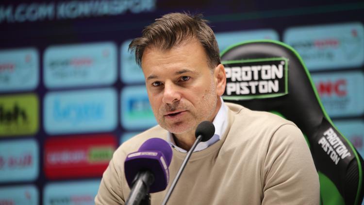 Konyaspor Teknik Direktörü Alexsandar Stanojevic: Beraberlikten memnun değiliz