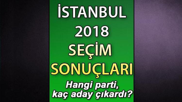 Son seçimde (2018) İstanbul 1,2 ve 3. Bölgede kaç milletvekili çıktı 2018 İstanbul 1, 2 ve 3. Bölge seçim sonuçları (AK Parti, CHP, İYİ Parti, MHP milletvekili sayısı)