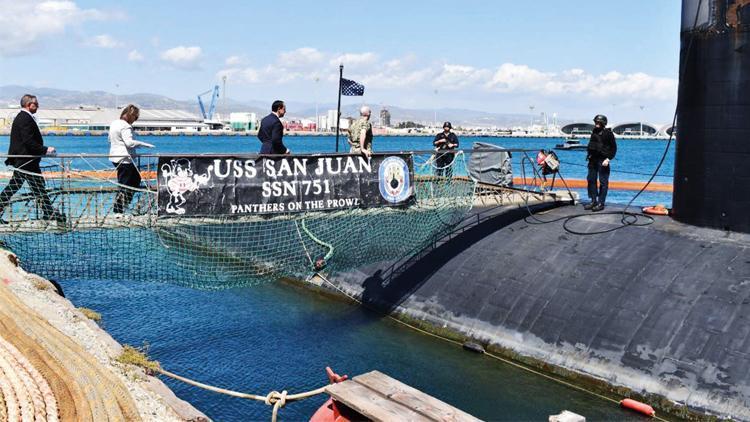 Türk Dışişleri’nden tepki: ABD nükleer denizaltısı Rum limanına demirledi