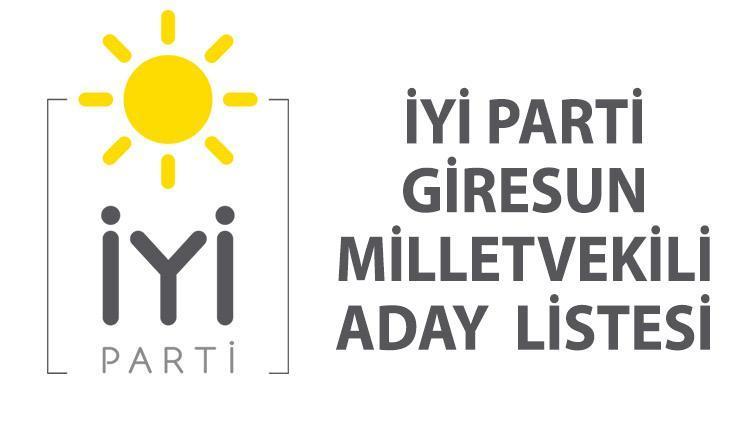 İYİ Parti Giresun milletvekili adayları 2023: İYİ  Parti Giresun milletvekili aday listesi belli oldu