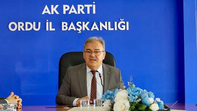 AK Parti Ordu İl Başkanı görevden alındı