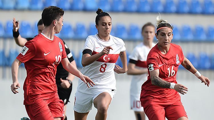 A Milli Kadın Futbol Takımı, Azerbaycan ile berabere kaldı