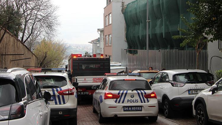 Beşiktaşta inşaatta kaza... Ayağına saplanan demirle yaralandı