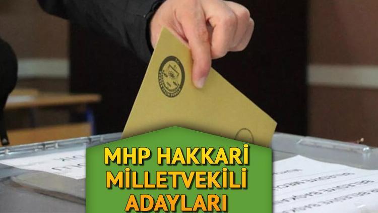 MHP Hakkari milletvekili adayları kimler işte 2023 MHP Hakkari milletvekili aday listesi ve sıralaması