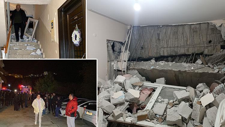 Sitenin istinat duvarı çöktü, 4 binadaki 32 daire boşaltıldı: 1 yaralı