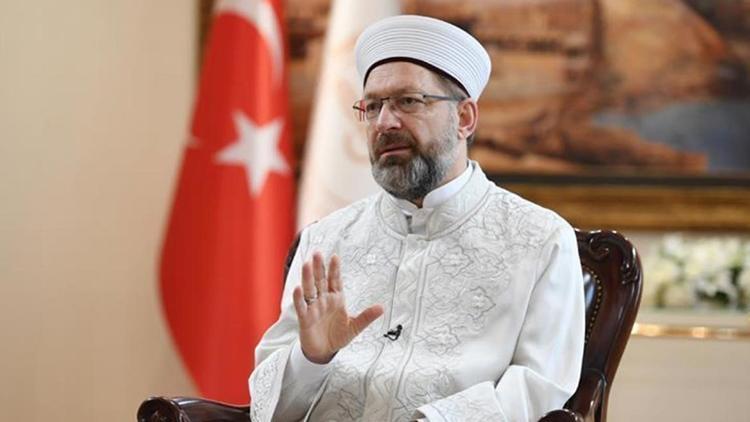 Diyanet İşleri Başkanı Erbaştan Danimarka’da Kur’an-ı Kerim ve Türk bayrağına yapılan saldırıya sert tepki