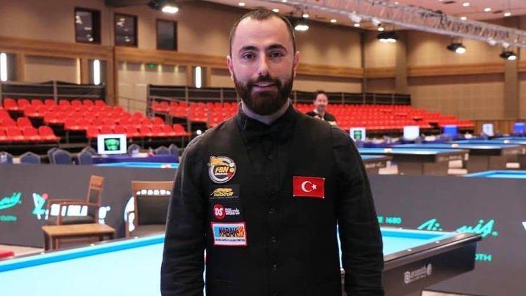 Berkay Karakurt’tan Avrupa Bilardo Şampiyonası’nda gümüş madalya