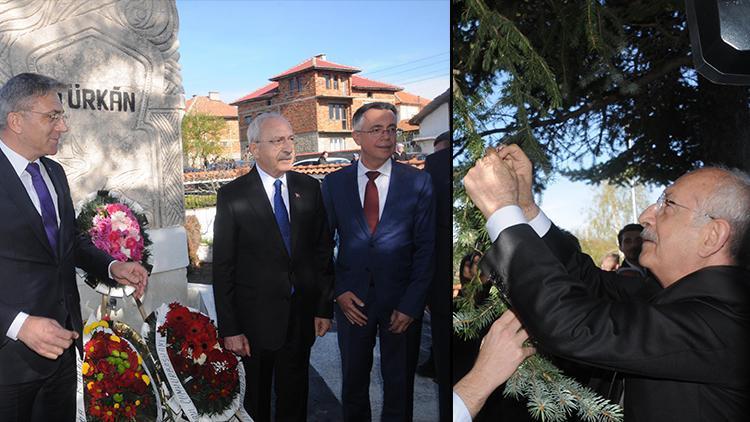 Kılıçdaroğlu, marteniçkayı Bulgaristanda öldürülen Türkan bebeğin anıtının ağacına astı
