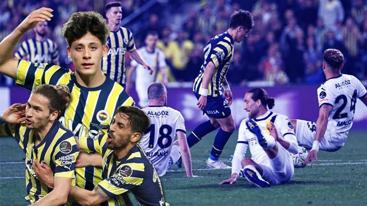 Fenerbahçe - Ankaragücü maçında Crespodan kalp masajı Arda Güler damga vurdu, Sergen Yalçın ve Arda Turanı hatırlattı...
