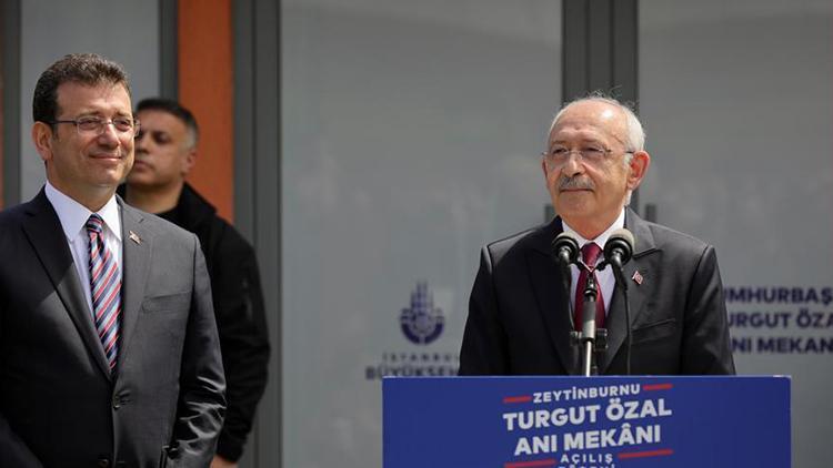 Kılıçdaroğlu: Özalın hedef koyduğu gelişen Türkiyeyi yeniden inşa edeceğiz