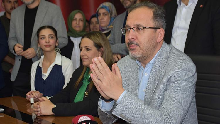 Bakan Kasapoğlu: Omuz omuza 14 Mayısa yürüyoruz