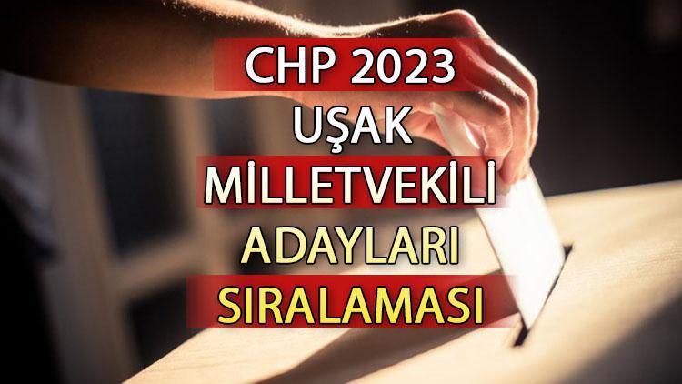 CHP Uşak milletvekili adayları kimler CHP Uşak aday listesi 2023 ve milletvekili adayları sıralaması