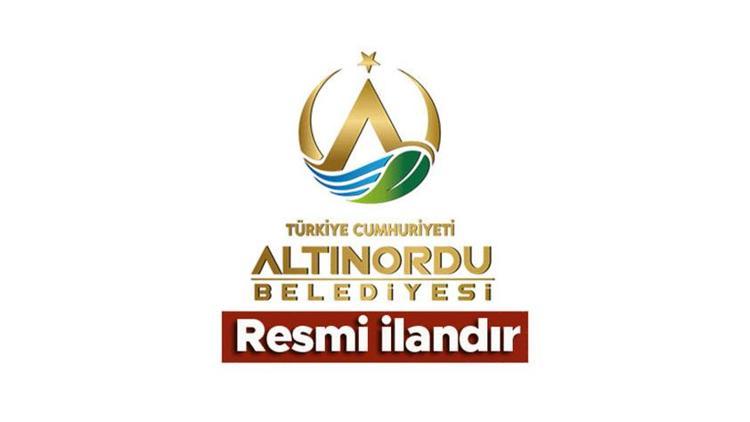 ALTINORDU BELEDİYE BAŞKANLIĞINDAN