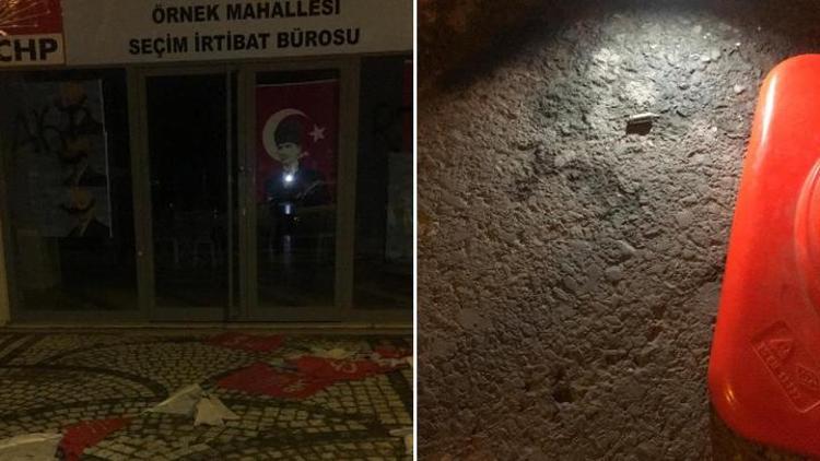 Ataşehirde CHP seçim bürosuna saldırı İstanbul Valiliğinden açıklama
